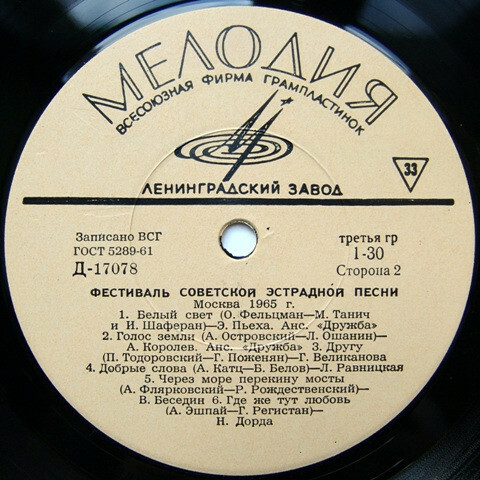 Фестиваль советской эстрадной песни (Москва, 1965 г.)