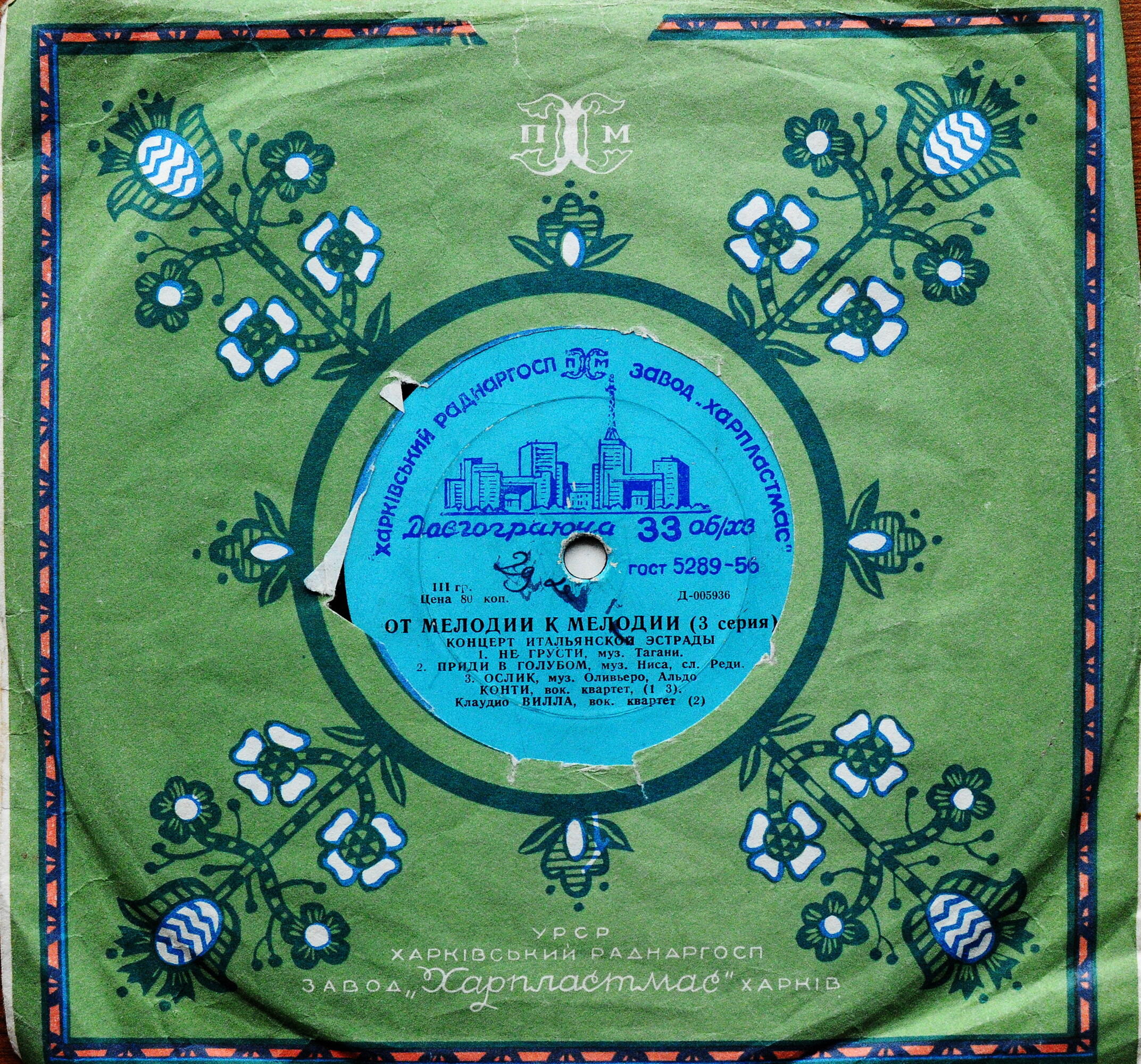 От мелодии к мелодии (3 серия): Концерт итальянской эстрады