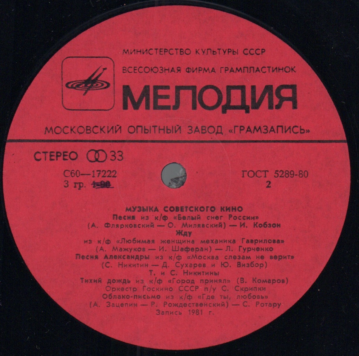 Музыка советского кино