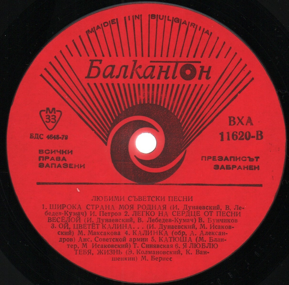 Любими съветски песни