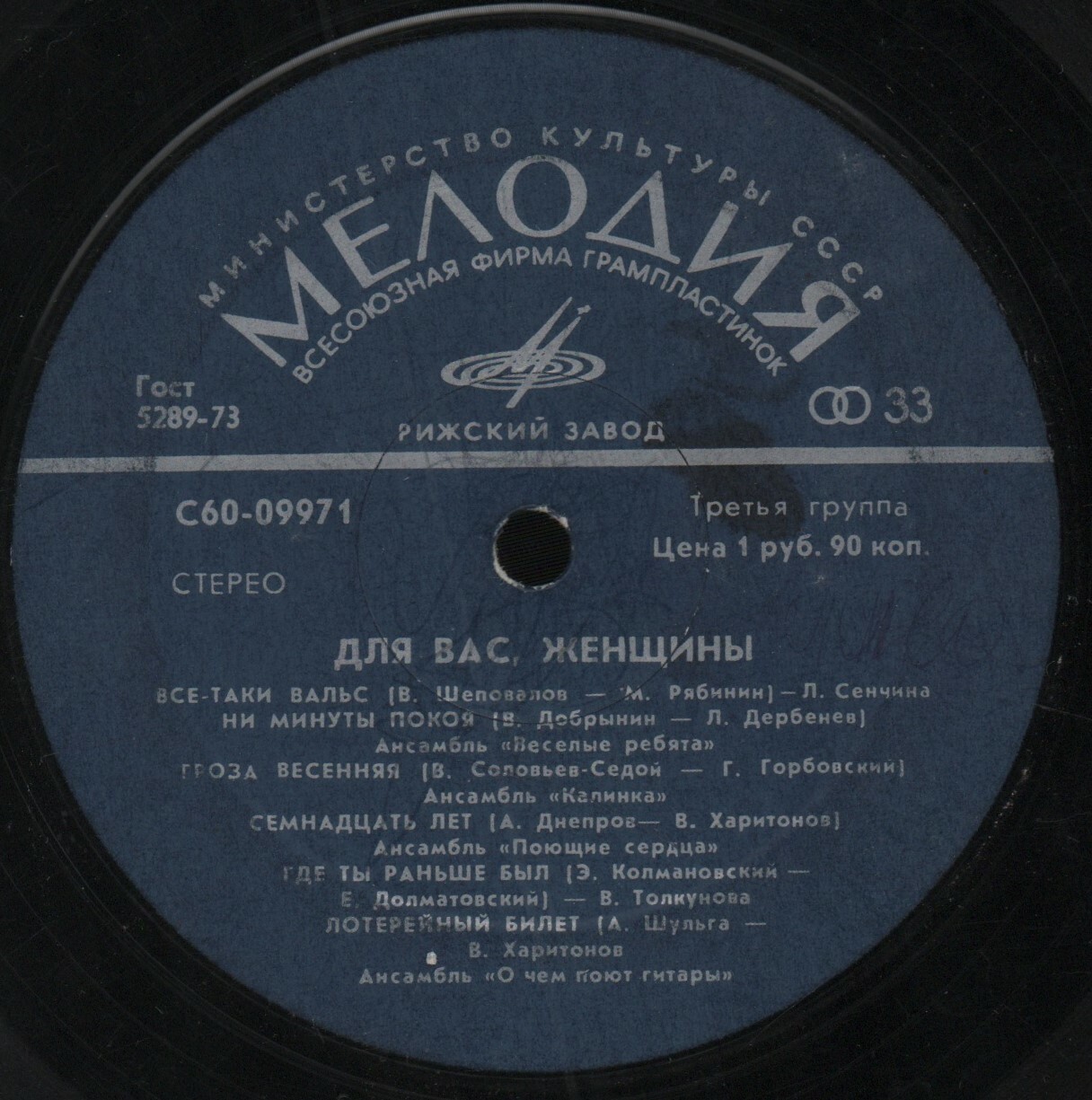 Для вас, женщины!