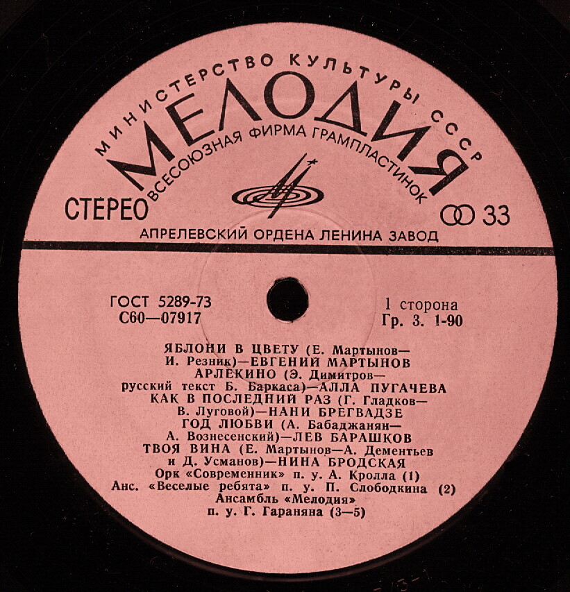 Яблони в цвету. Песни советских композиторов