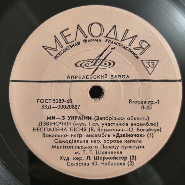 МИ – З УКРАЇНИ (ЗАПОРIЗЬКА ОБЛАСТЬ)