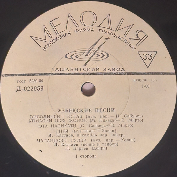 Узбекские песни и мелодии