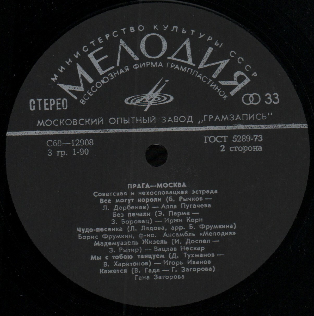 Прага – Москва. Советская и чехословацкая эстрада