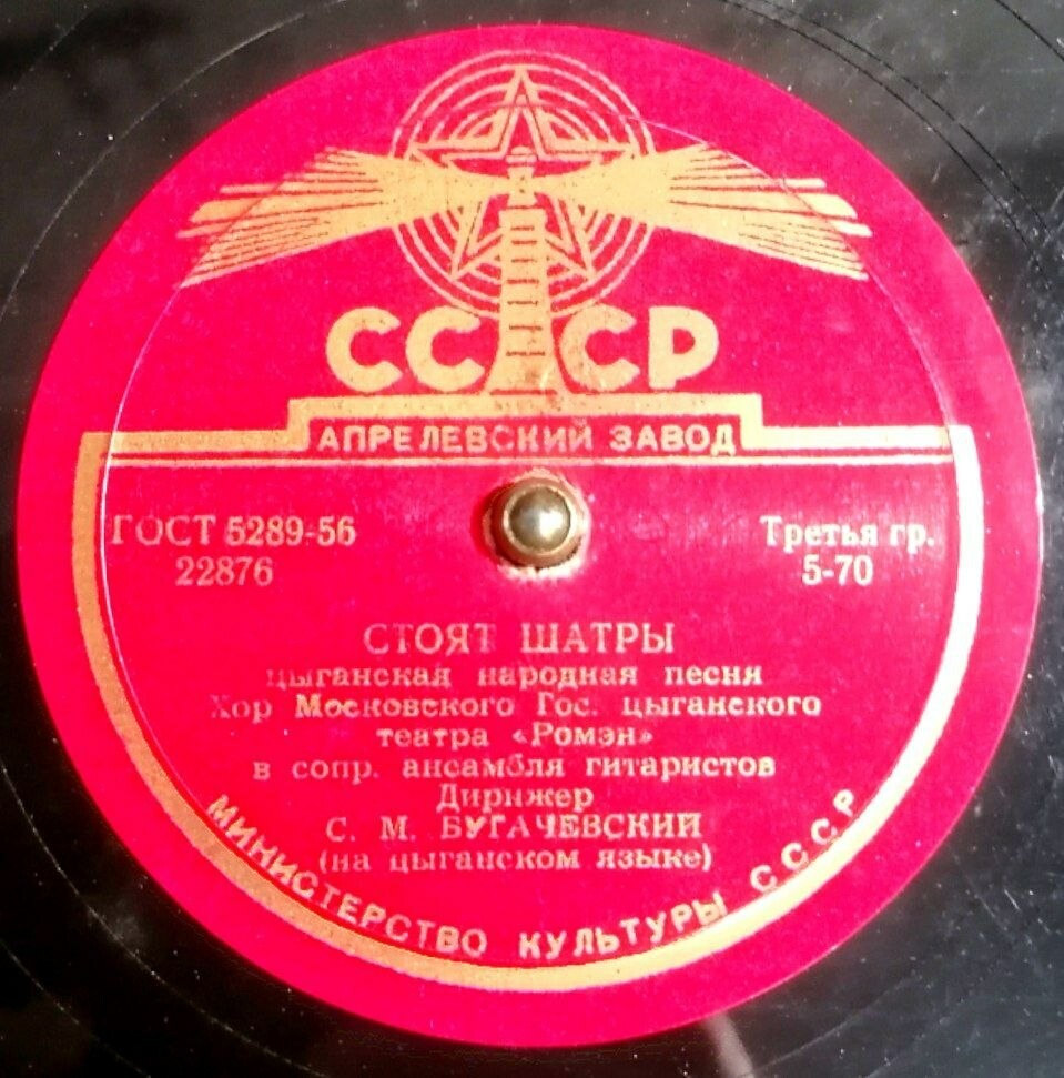 Хор театра "Ромэн" - Стоят шатры / Кумушка-кума