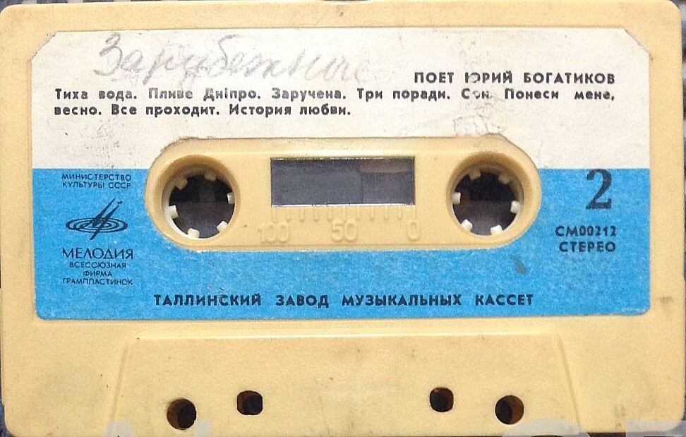 Поет Юрий Богатиков