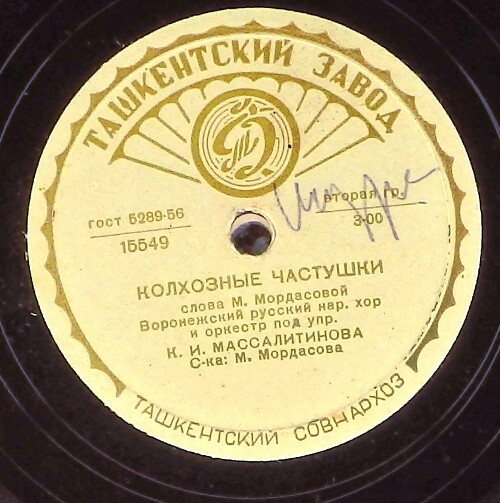 Воронежский русский народный хор и оркестр п/у К. И. Массалитинова