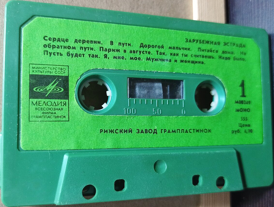 Зарубежная эстрада (№ 1)