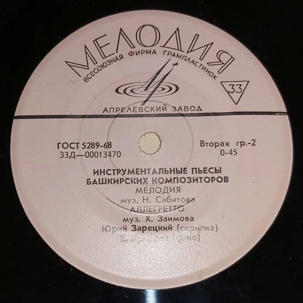 Юрий ЗАРЕЦКИЙ (скрипка)