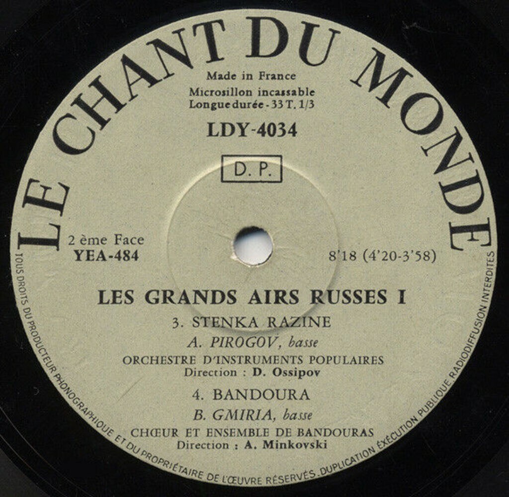 Les grands airs Russes №1