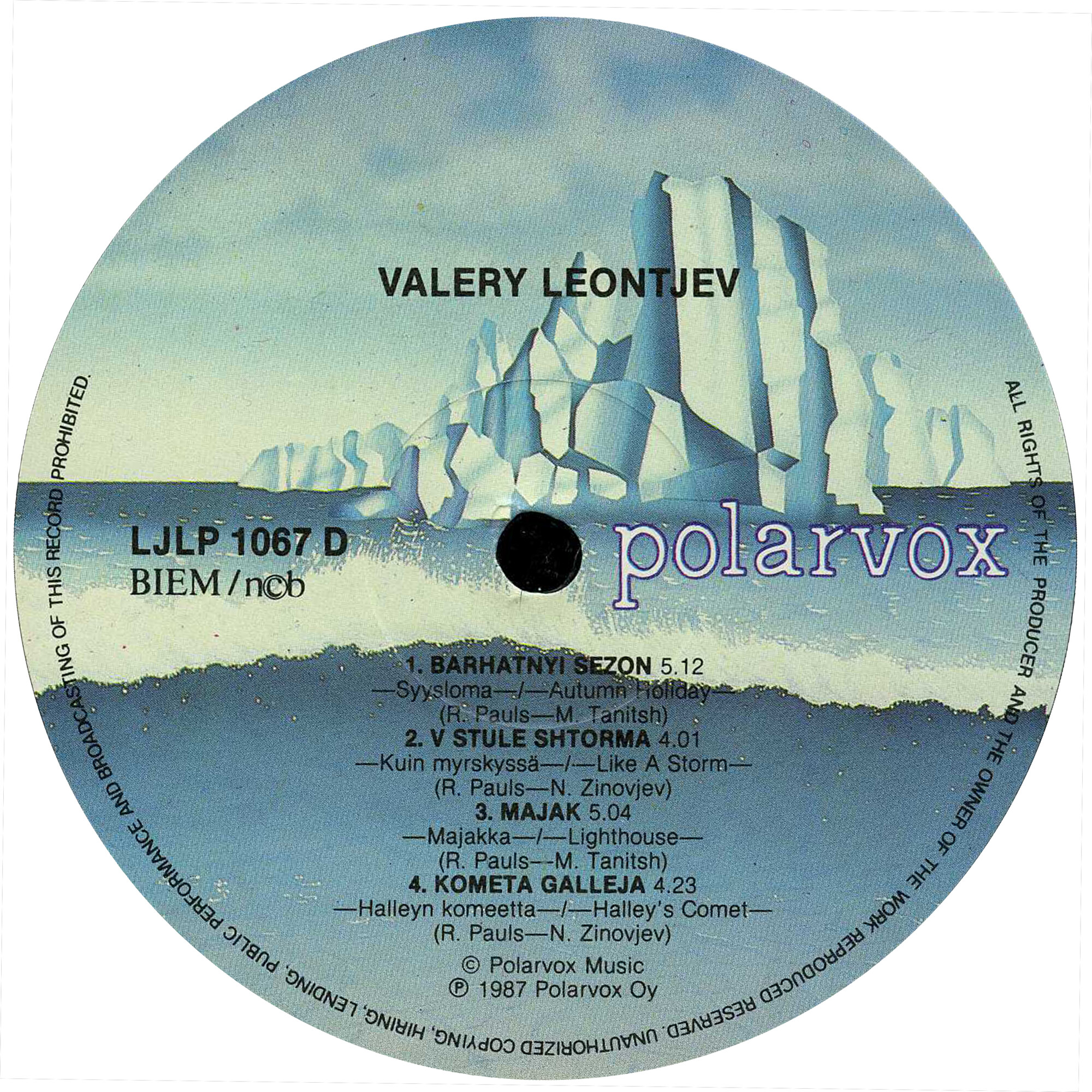 Valeri Leontjev (2LP)