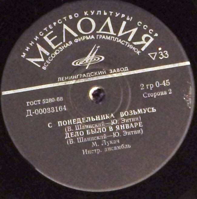 Песенки из детских мультфильмов