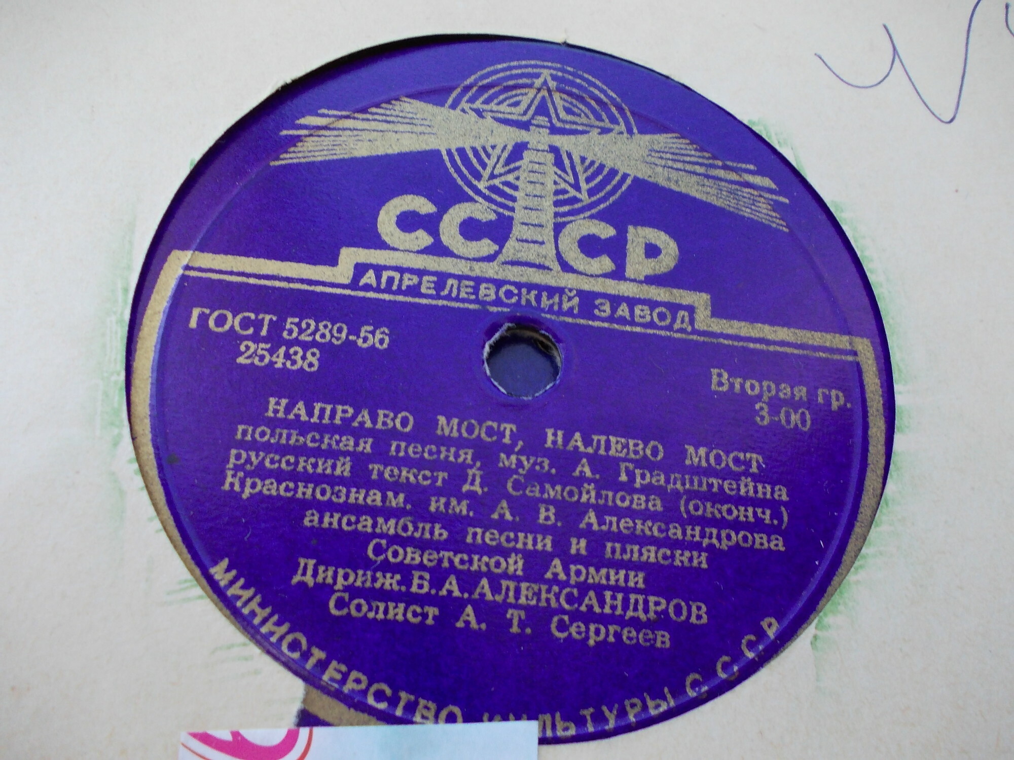 Краснознаменный ансамбль – Направо мост, налево мост