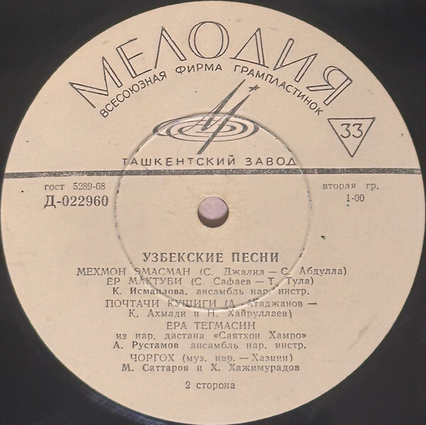 Узбекские песни и мелодии