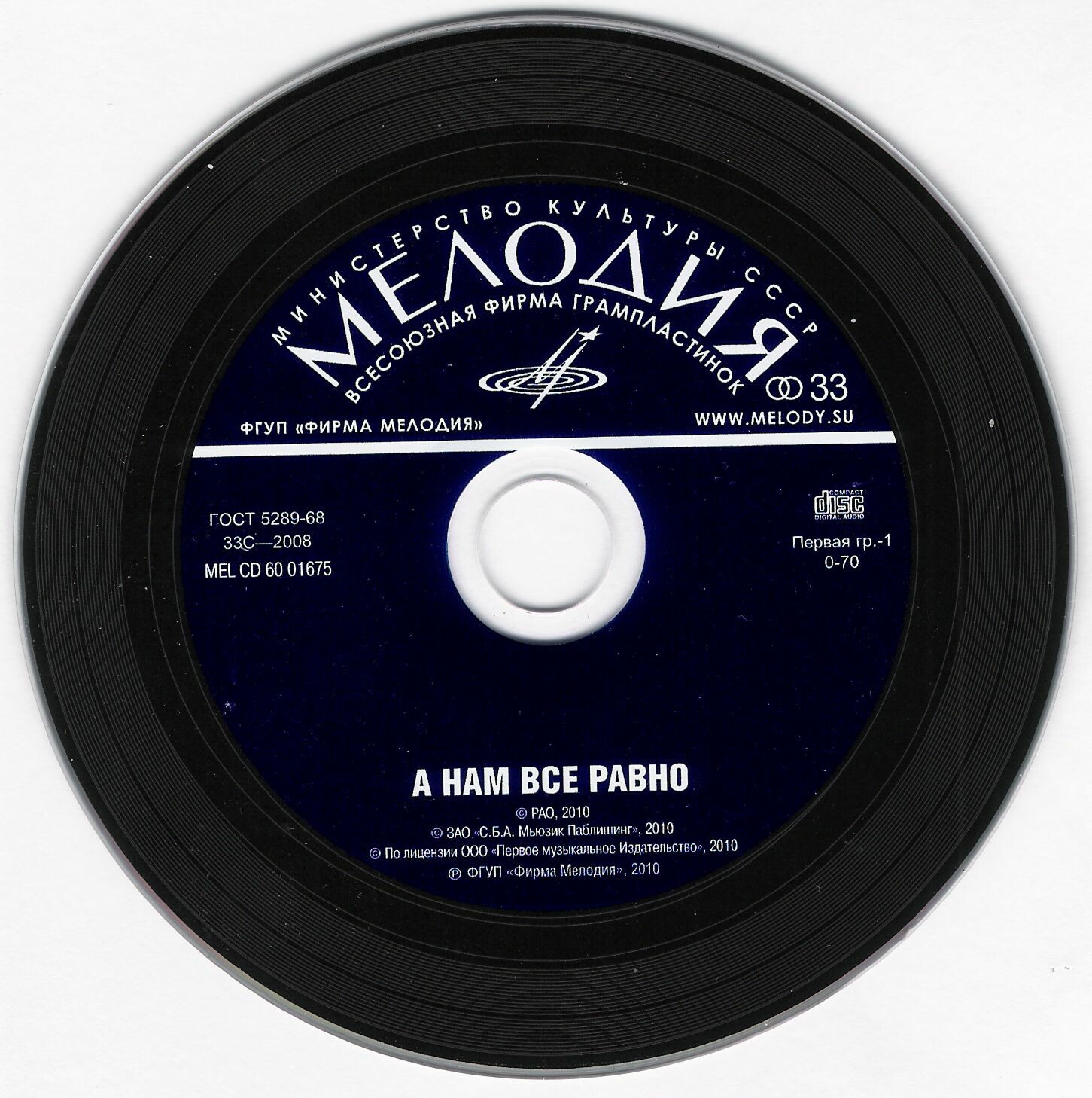 А нам всё равно... Хиты 60-80х годов