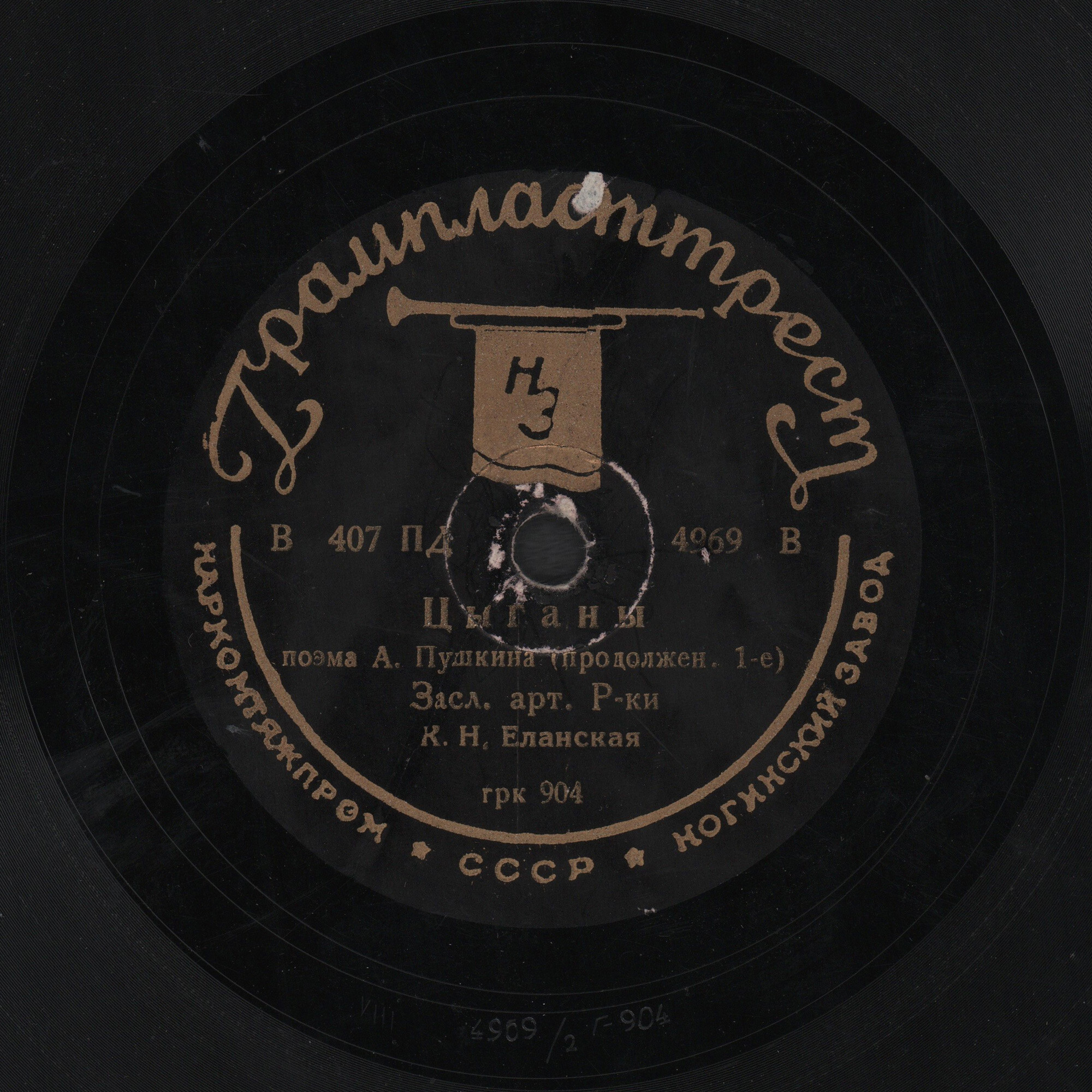 К. Н. Еланская – Цыганы