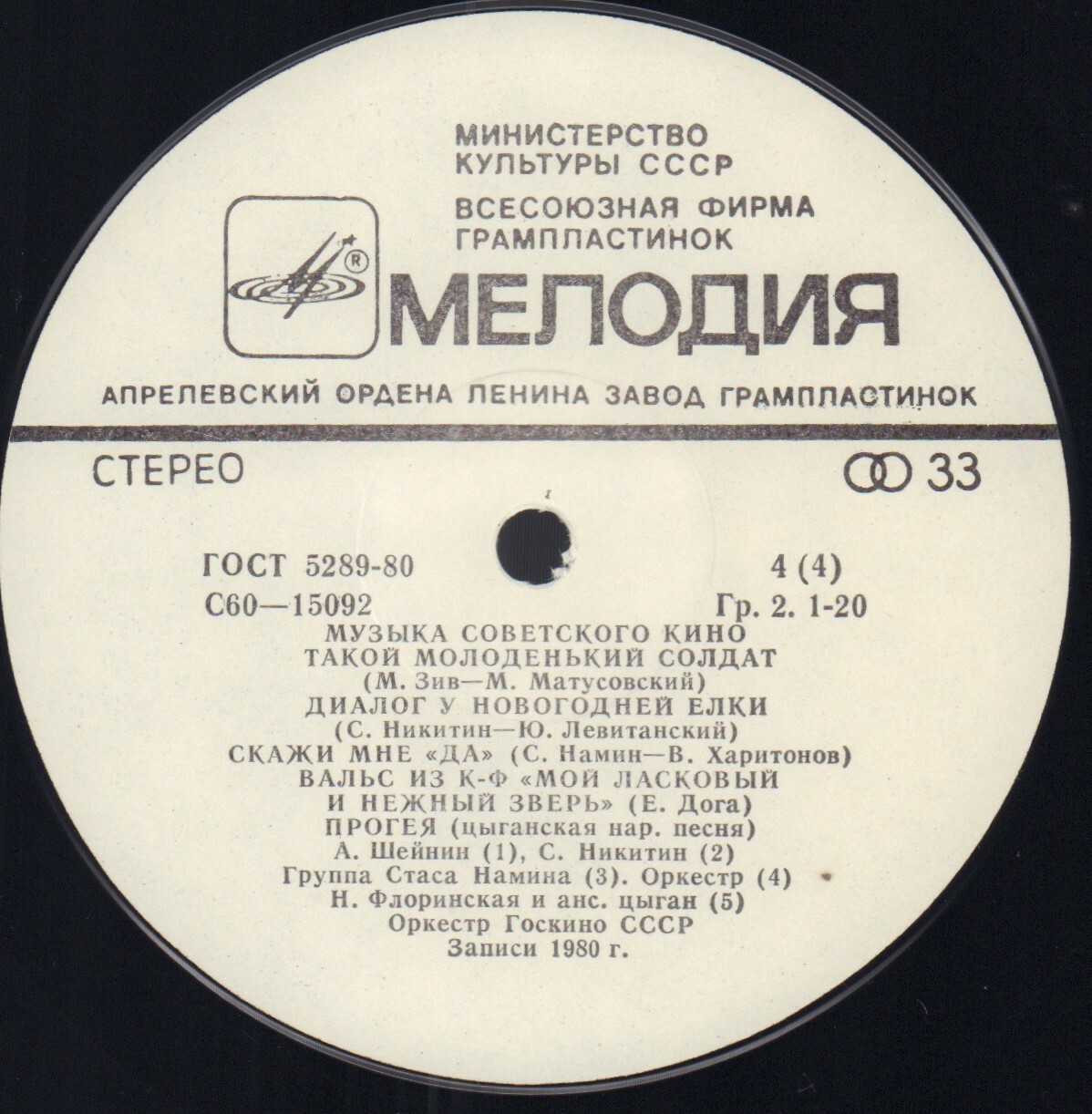 Музыка советского кино