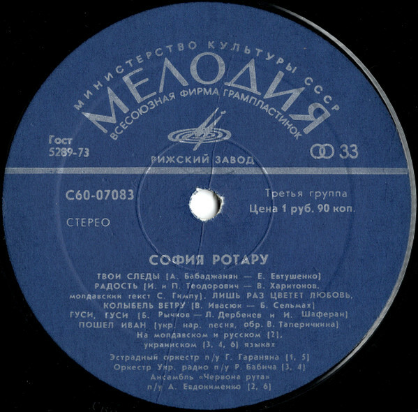 София Ротару