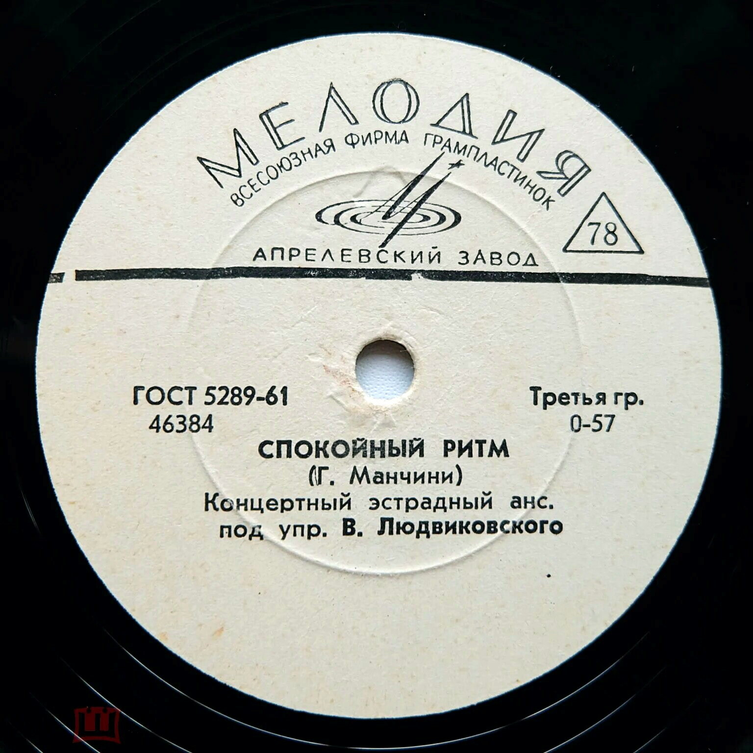 Концертный эстрадный ансамбль под упр. В. Людвиковского