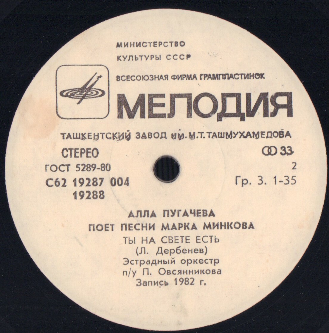 Алла ПУГАЧЕВА. «Ты на свете есть», песни Марка Минкова