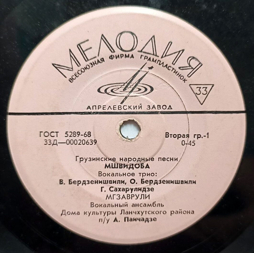 Грузинские народные песни