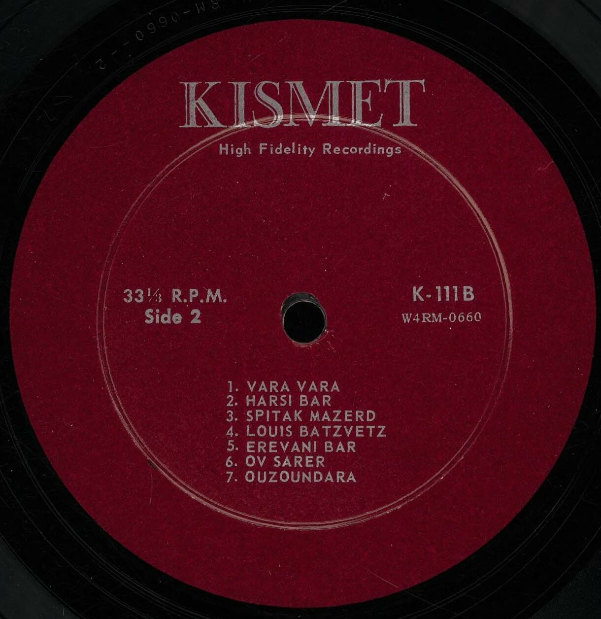 Armenian Radio Ensemble Songs and Dances