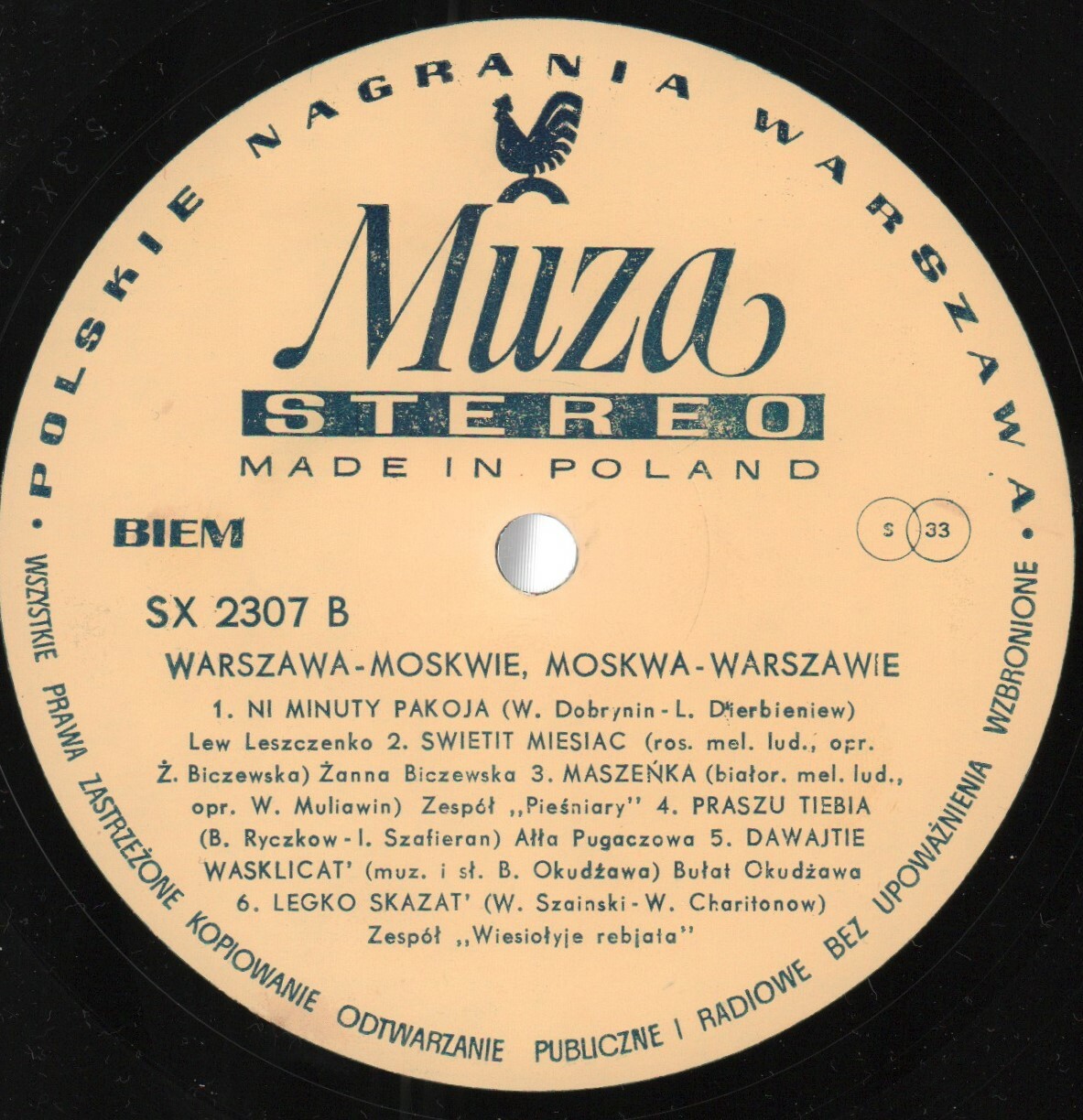 Warszawa-Moskwie. Moskwa-Warszawie