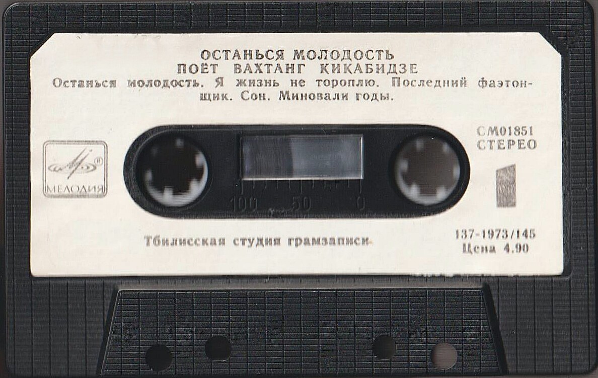 Вахтанг Кикабидзе. Останься молодость