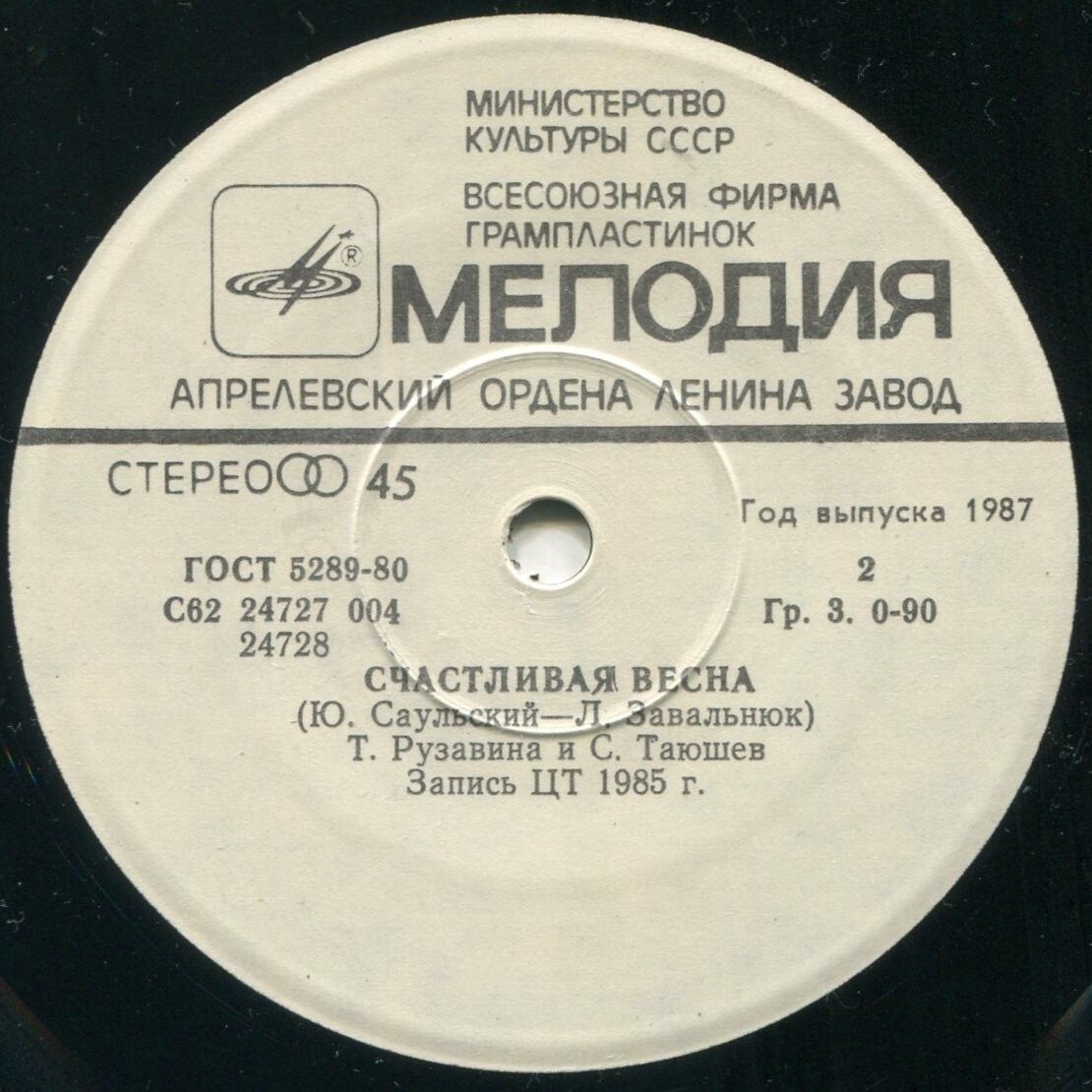 По вашим письмам - Краешек зари / Счастливая весна