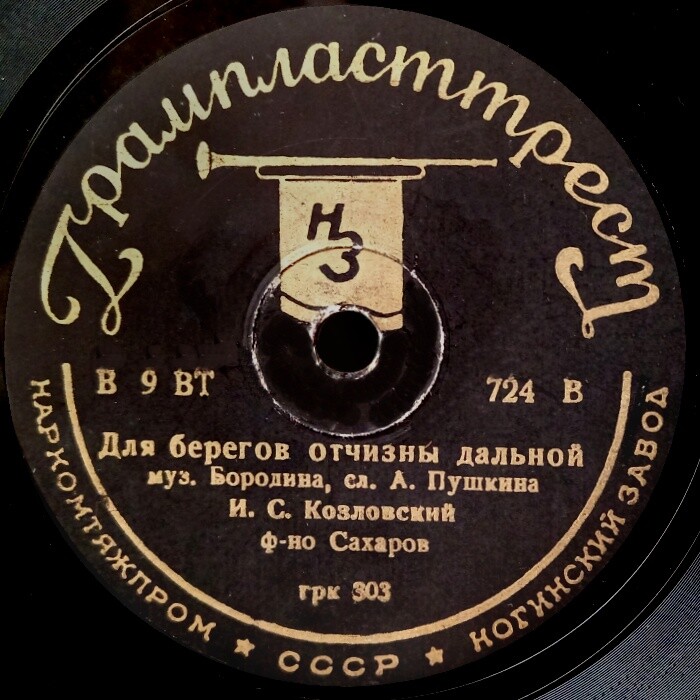 И. Козловский - Для берегов отчизны дальней / Зимний вечер