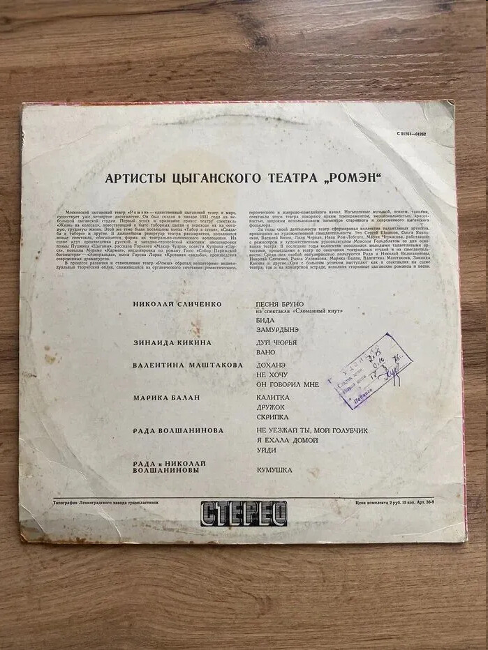 Артисты цыганского театра «Ромэн»