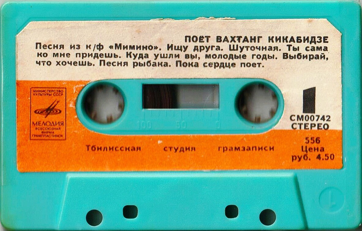 Поёт Вахтанг Кикабидзе