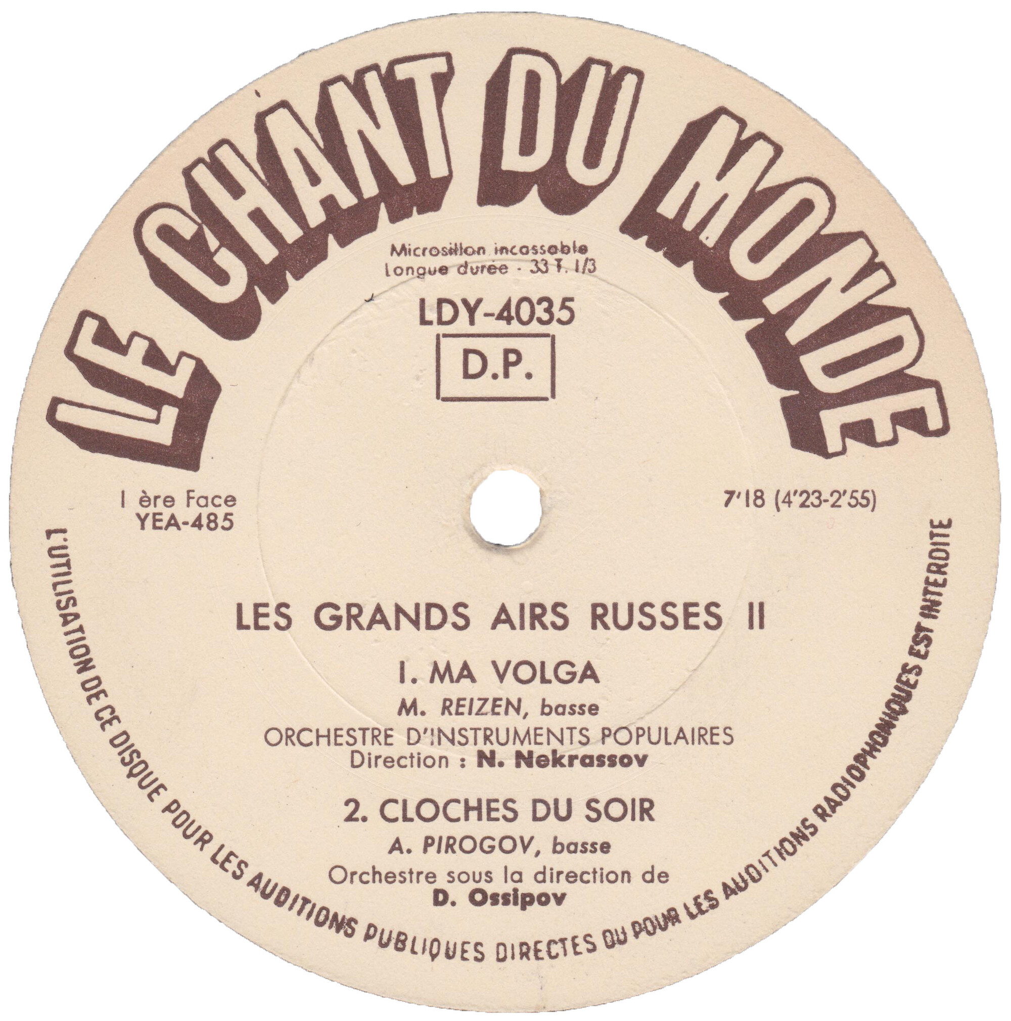 Les grands airs Russes №2