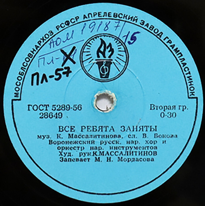 Воронежский русский хор - Ландыш / Все ребята заняты