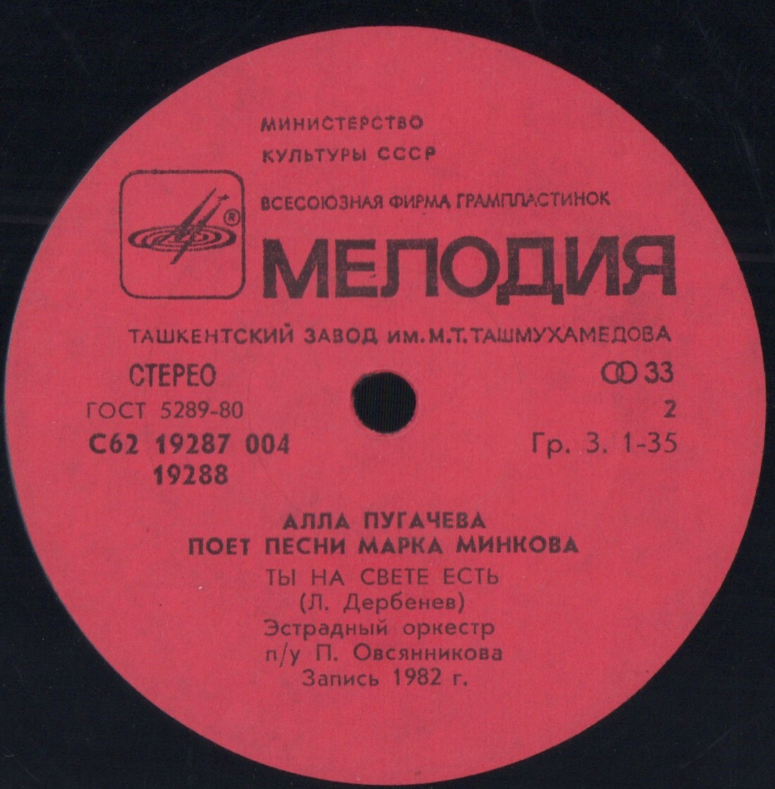 Алла ПУГАЧЕВА. «Ты на свете есть», песни Марка Минкова