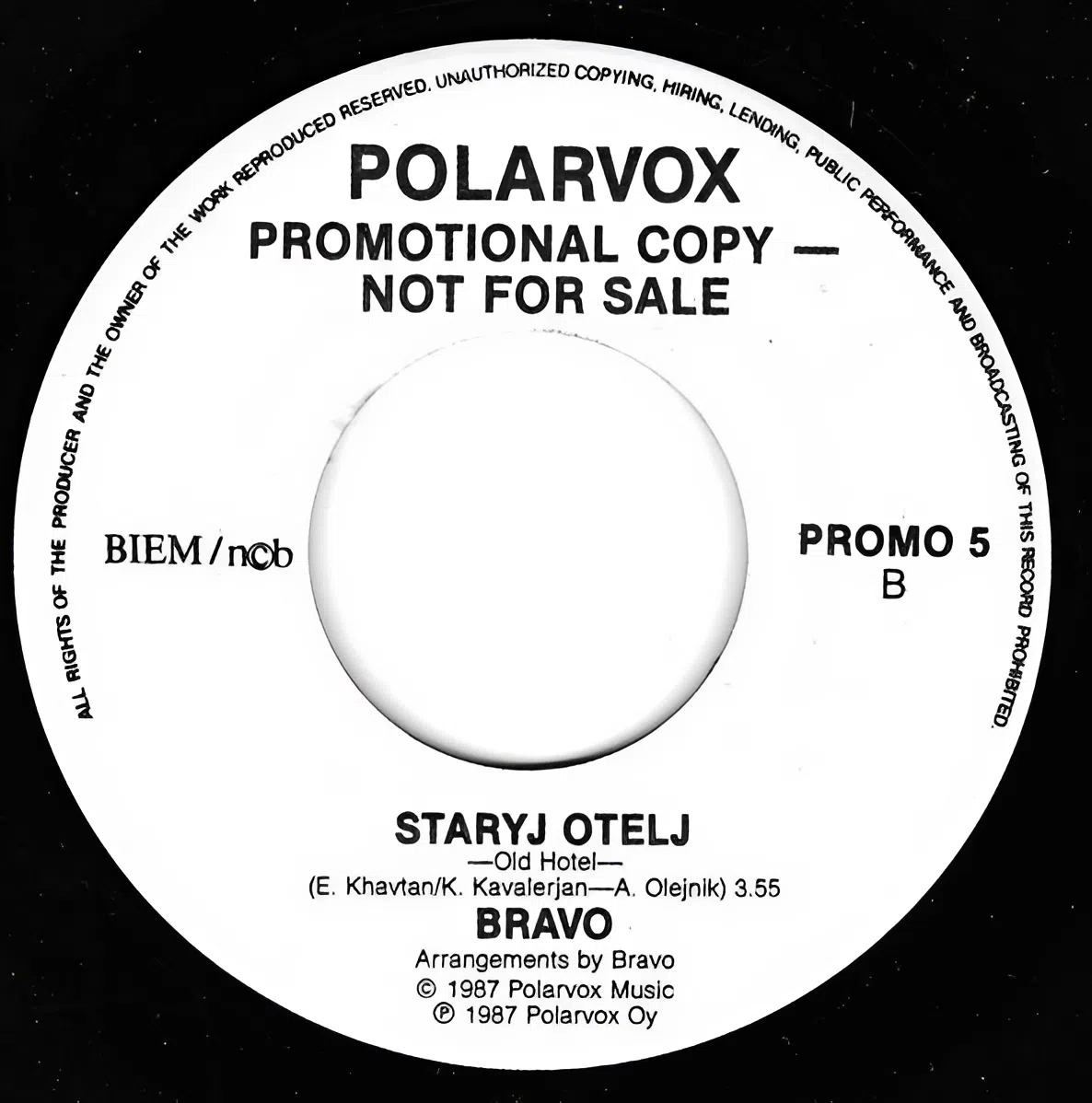 Bravo (promotional copy)