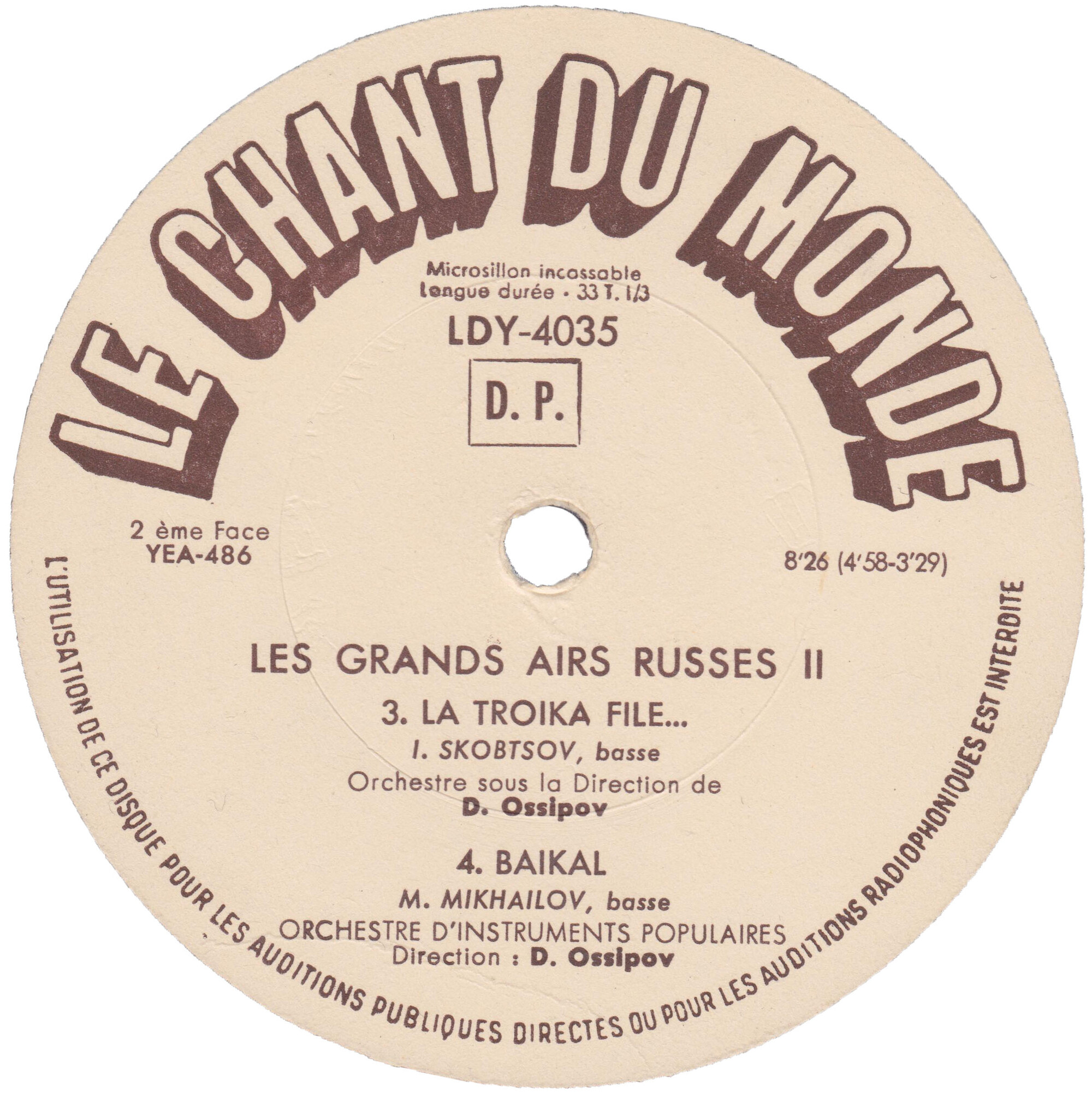 Les grands airs Russes №2