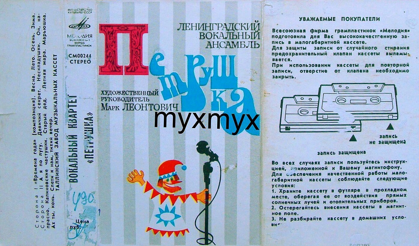 Вокальный квартет «Петрушка»