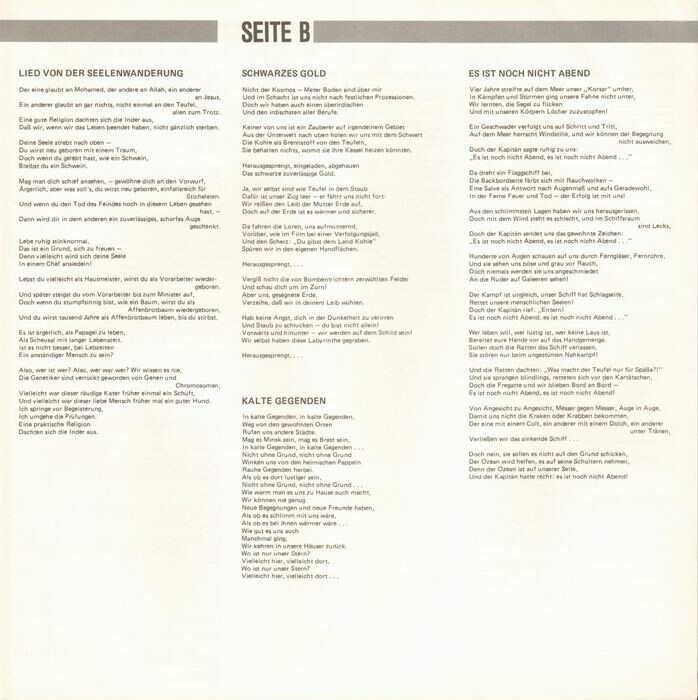 Vladimir Vissotzki. «Wir drehen die Erde». Lieder II