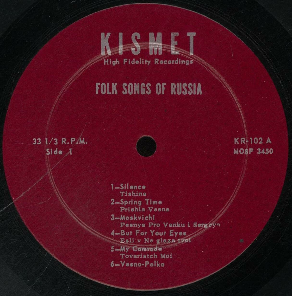 Folk Songs of Russia