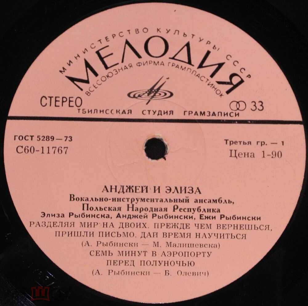 Вокально-инструментальный ансамбль "Анджей и Элиза" (Польша)