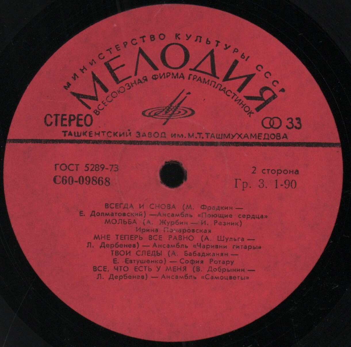 Песни советских композиторов