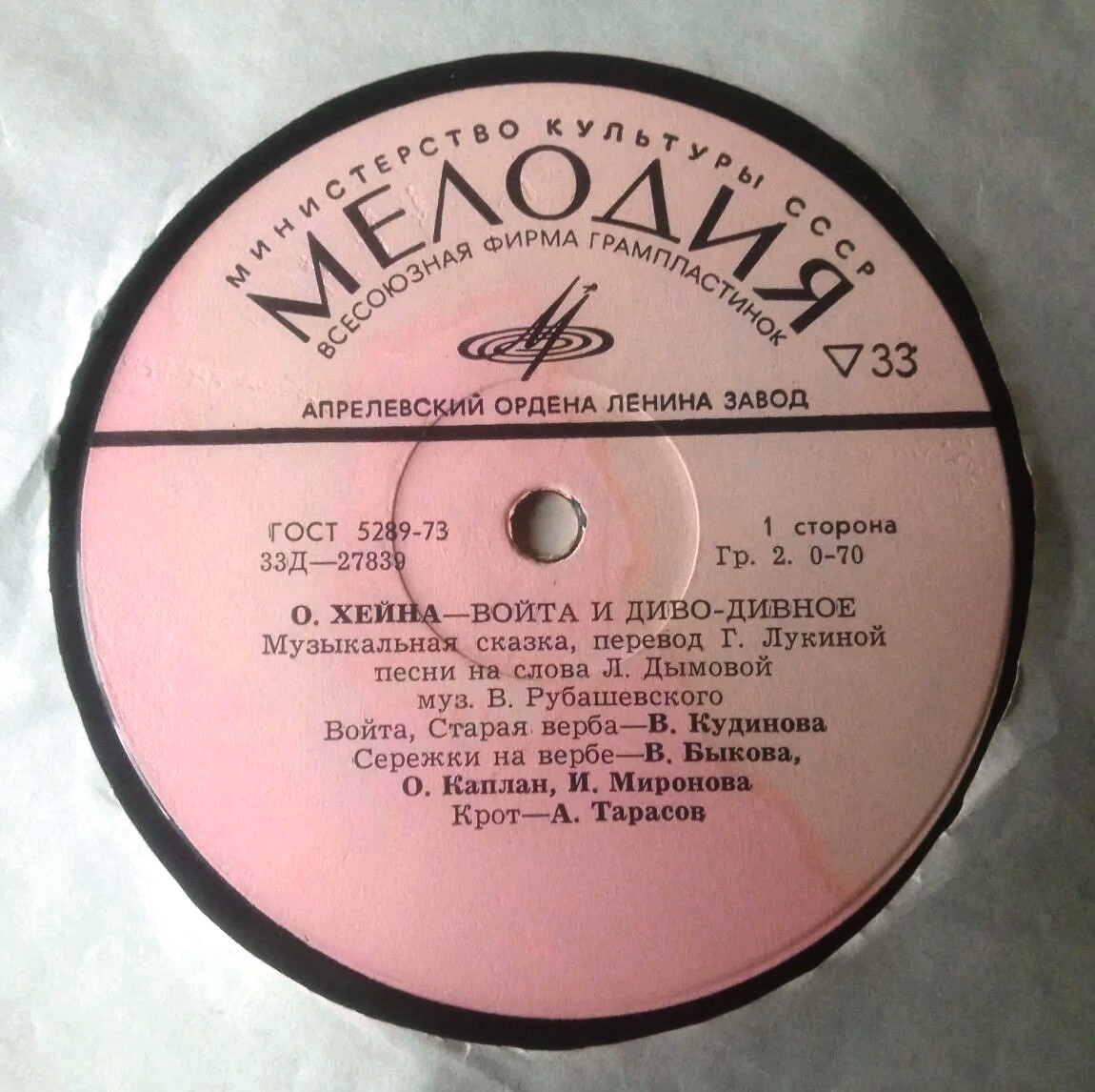 О. Хейна. Войта и диво-дивное