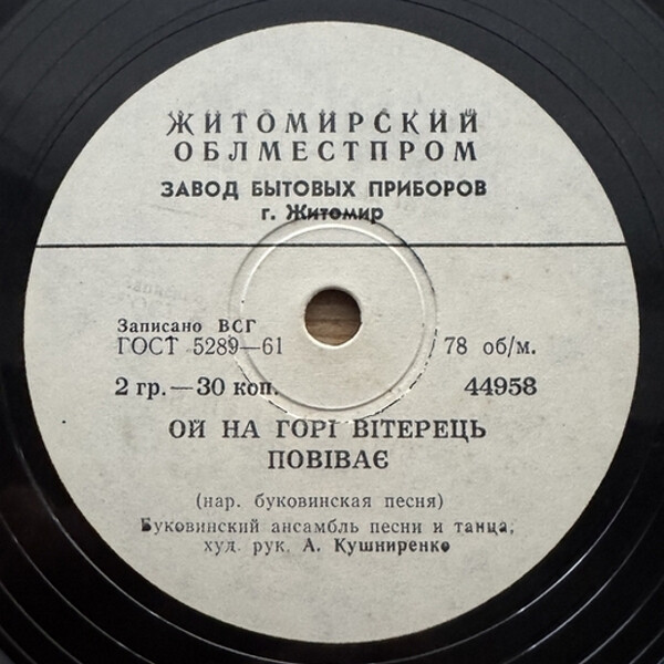 Буковинский ансамбль песни и танца