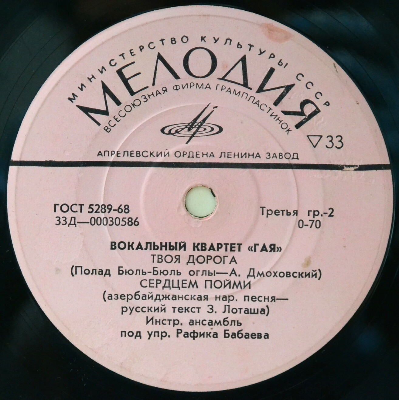 Вокальный квартет «Гая»