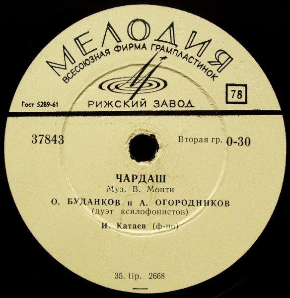 Дуэт ксилофонистов: О. Буданков и А. Огородников