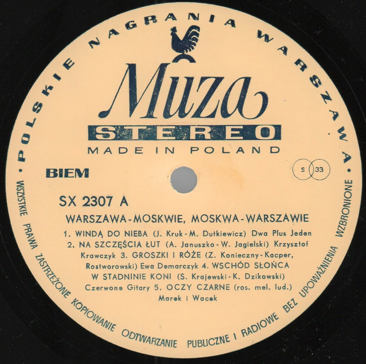 Warszawa-Moskwie. Moskwa-Warszawie