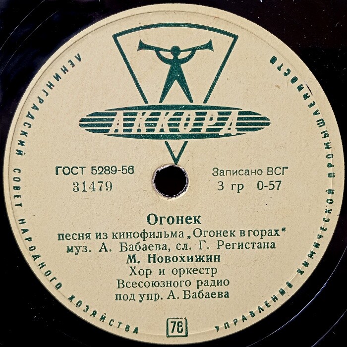 Михаил Новохижин — Сероглазая / Огонек