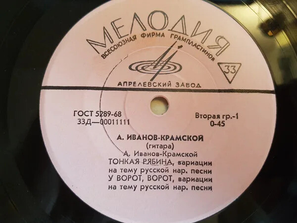 ИВАНОВ-КРАМСКОЙ Александр (гитара)